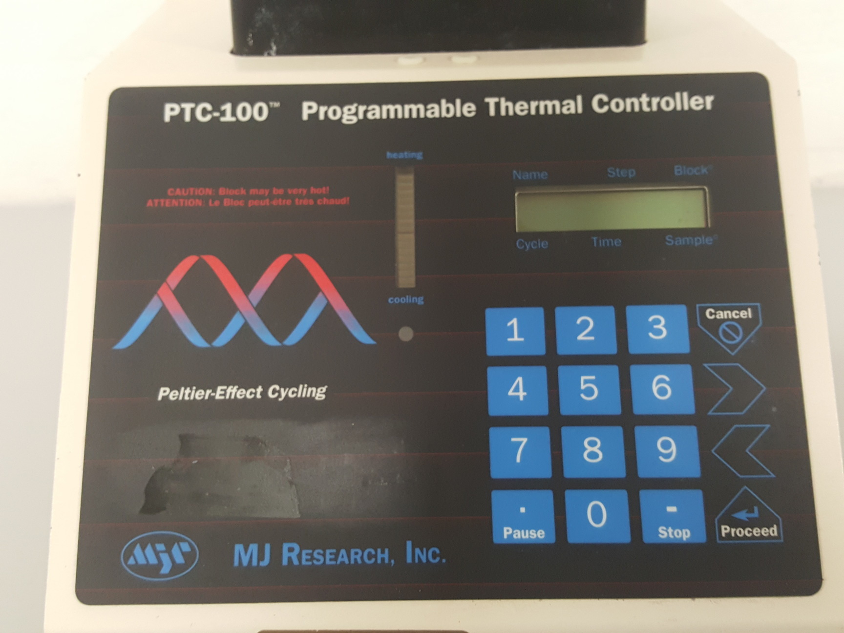 Image of MJ Research PTC-100 Programmable Thermal Cycler PCR DNA Lab