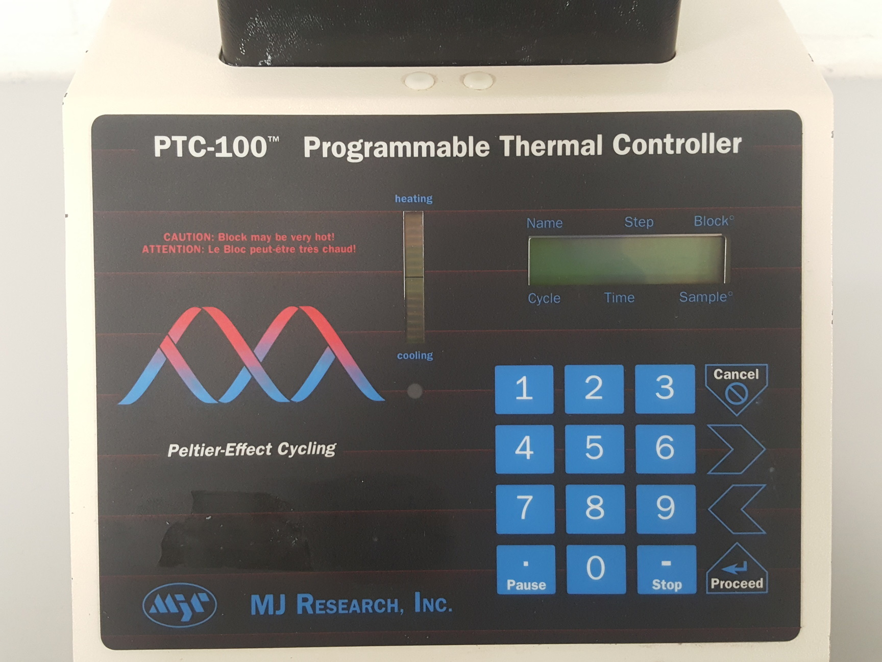 Image of MJ Research PTC-100 Programmable Thermal Cycler PCR DNA Lab