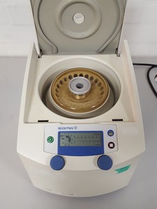 Thumbnail image of Sigma 1-15 Benchtop Lab Centrifuge + Rotor PP 32/98 14000rpm Spares Repairs 