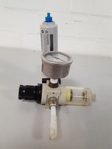 Thumbnail image of FESTO LFMB-D-MINI-DA Fine Micro Filter With WIKA Gauge