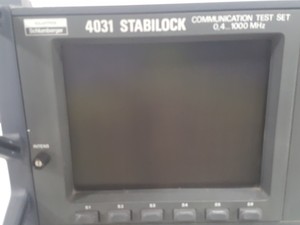 Thumbnail image of Solartron Schlumberger SI 4031 Stabilock Communication Test 0.4-1000Mhz