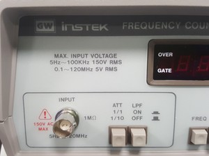 Thumbnail image of Good Will GW Instek GFC-8010H Digital Frequency Counter Lab