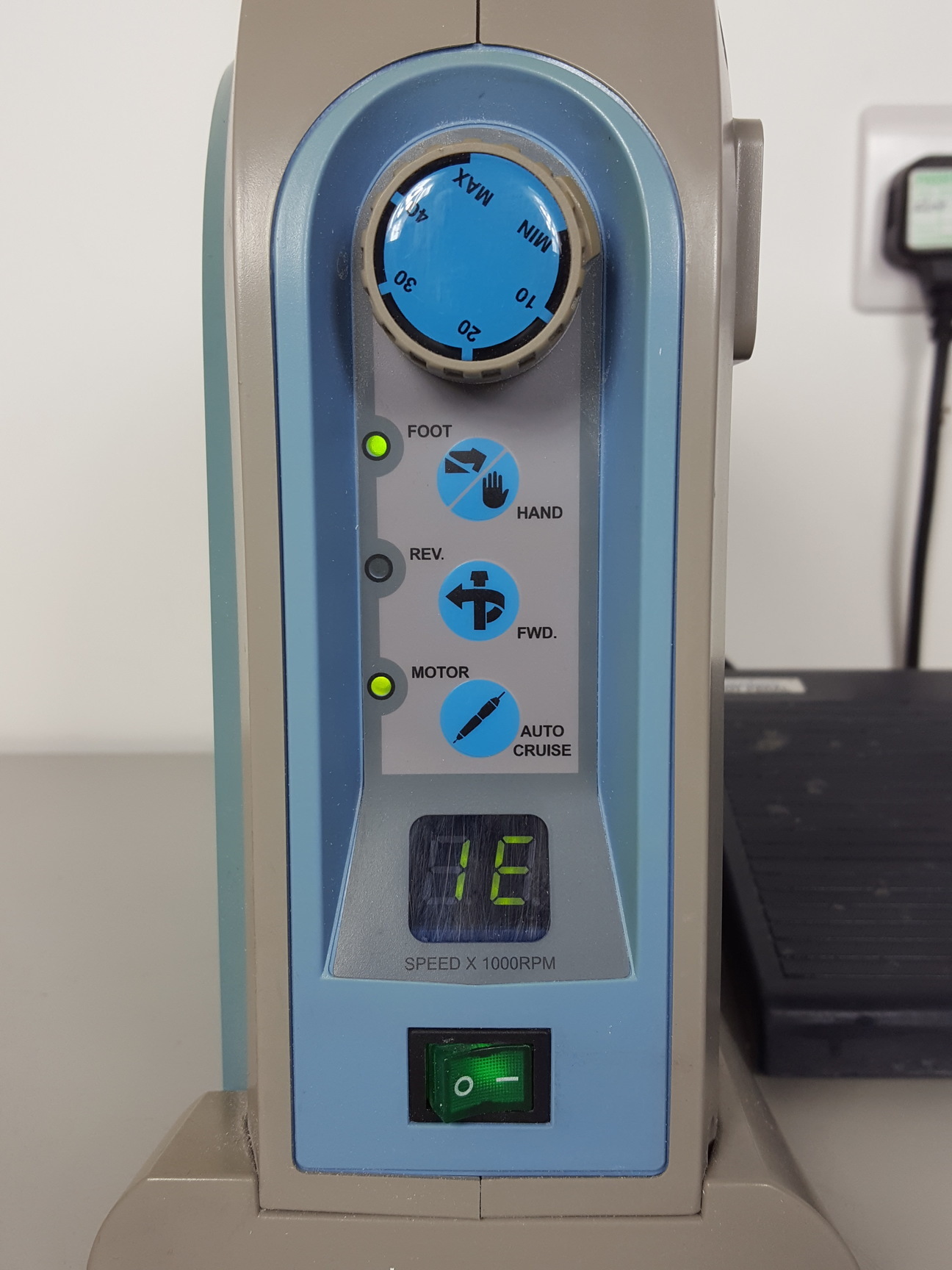 Image of Saeyang Marathon Multi600 Dental Drill with Foot Pedal Spares or Repairs Lab