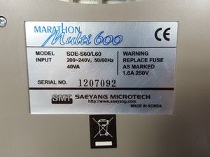 Thumbnail image of Saeyang Marathon Multi600 Dental Drill with Foot Pedal Spares or Repairs Lab