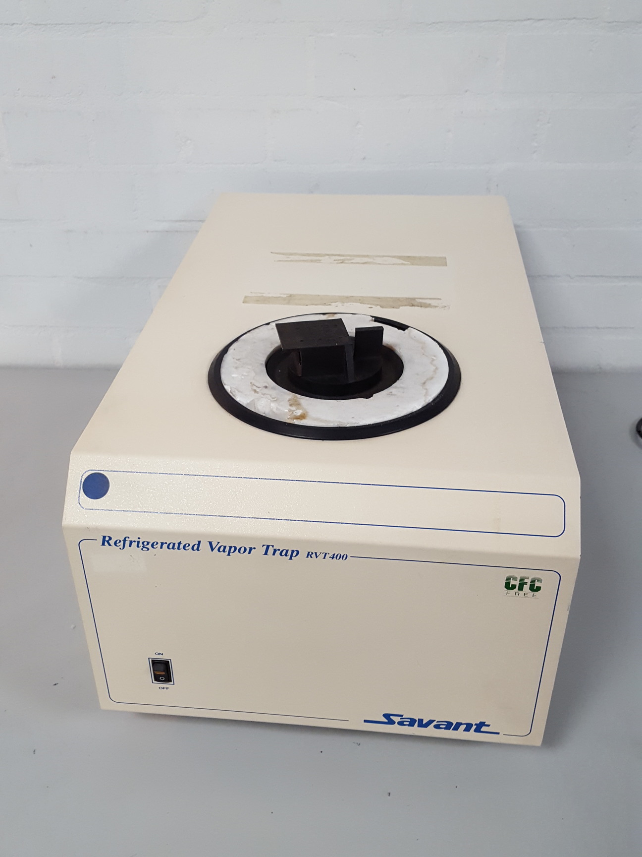 Image of Savant SPD101B Speedvac + RVT400 Refrigerated Vapor Trap + VLP80 Vacuum Pump Lab