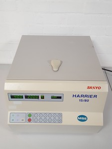 Thumbnail image of MSE Sanyo Harrier 15/80 Benchtop Centrifuge + Microplate Rotor, 2000rpm Lab