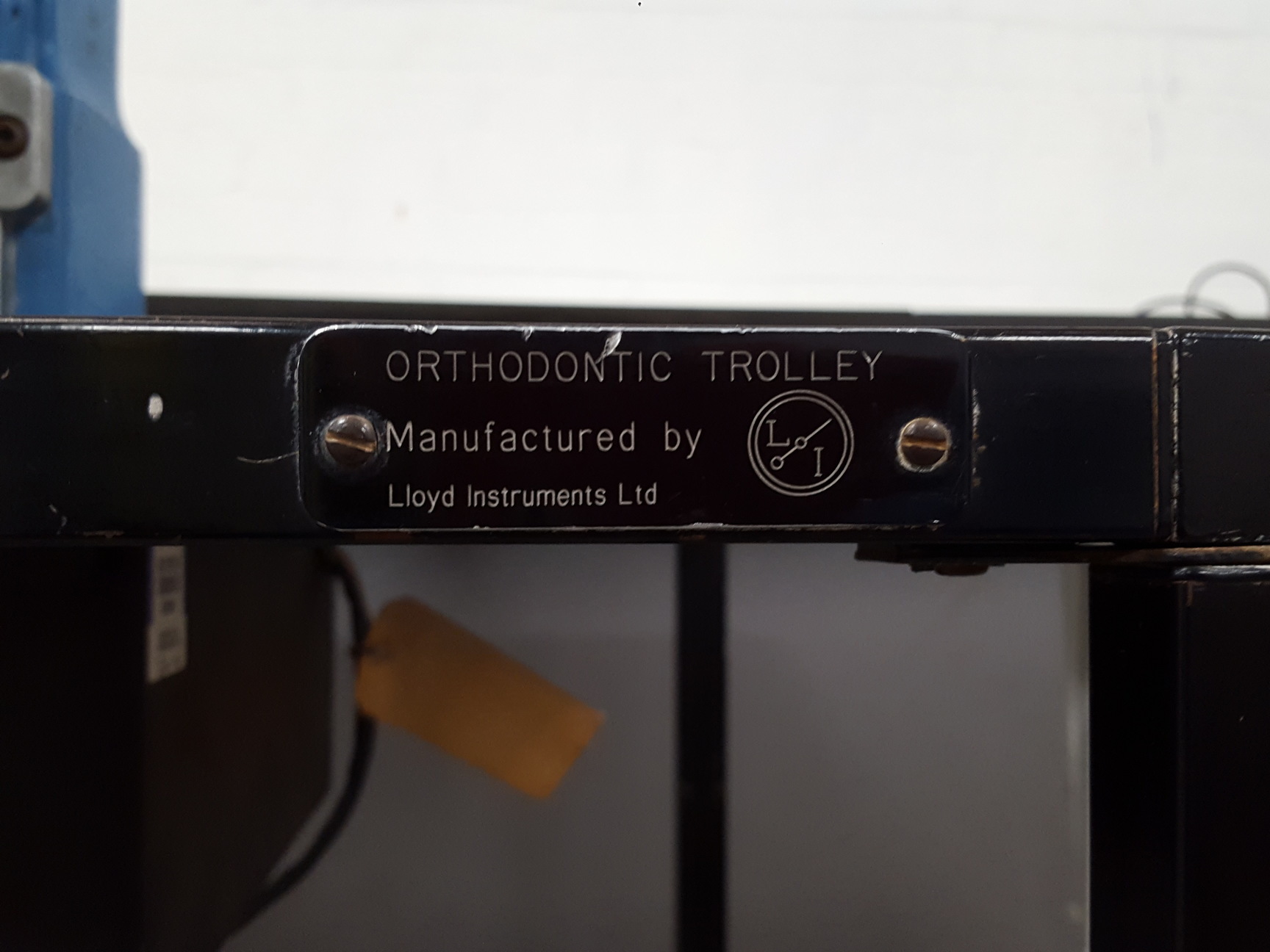 Image of Lloyd Instruments Orthodontic Trolley + Slee Welder MK2 Controller Dental Lab