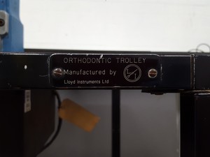 Thumbnail image of Lloyd Instruments Orthodontic Trolley + Slee Welder MK2 Controller Dental Lab