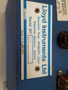 Thumbnail image of Lloyd Instruments Orthodontic Trolley + Slee Welder MK2 Controller Dental Lab