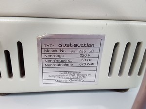 Thumbnail image of MTS Type Dust Suction 94 249 20 Tray System Dental Lab