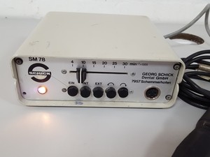 Thumbnail image of Georg Schick SM78 / 3 Lab Dental Controller + Handpiece 7957