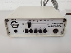 Thumbnail image of Georg Schick SM78 / 3 Lab Dental Controller + Handpiece 7957