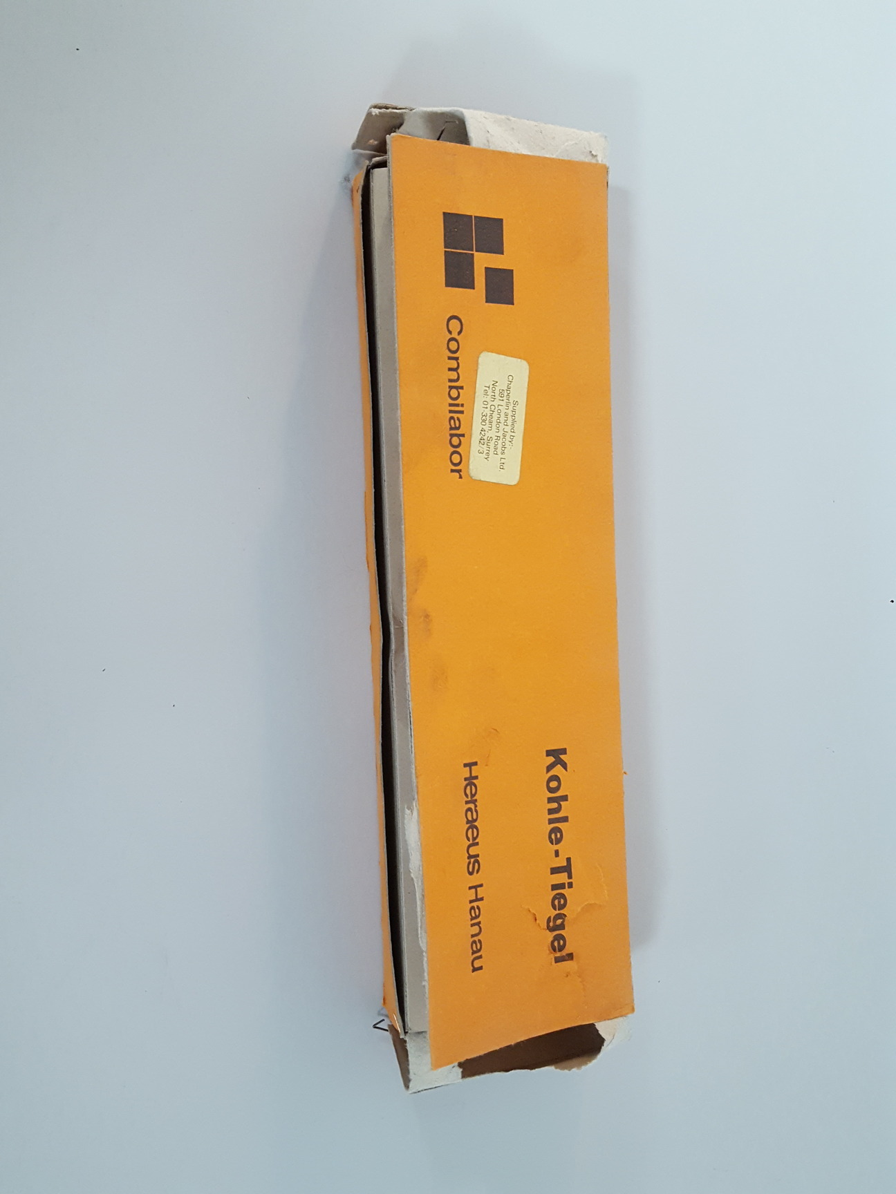 Image of 3x Boxes Heraeus Combilabor, CL-G 77 / CL-G 94, Ceramic Crucibles
