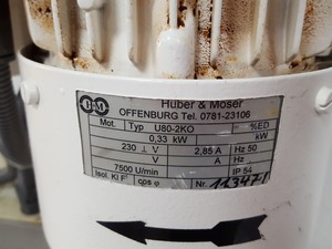 Thumbnail image of CEPA Type LE High-Speed Tubular / Upright Centrifuge Lab U80-2KO - Spares Repair