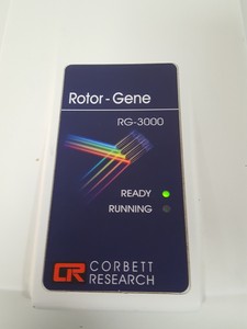 Thumbnail image of Corbett Research Rotor-Gene RG 3000 Benchtop Real-Time Thermal cycler DNA Lab