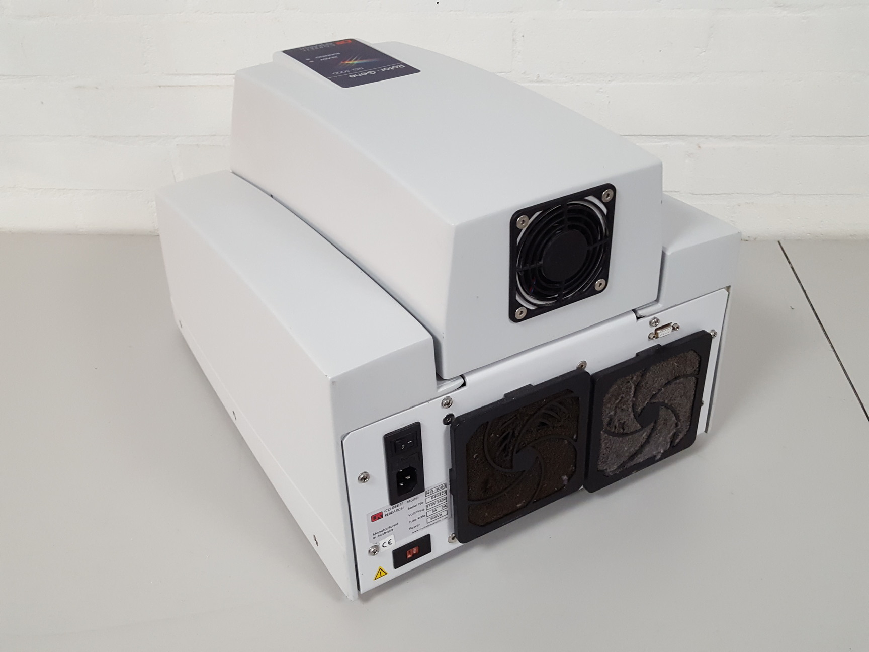 Image of Corbett Research Rotor-Gene RG 3000 Benchtop Real-Time Thermal cycler DNA Lab