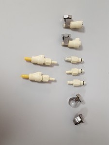 Thumbnail image of 3x Nalgene 1 Gallon bottles + Tubing & Accessories Lab