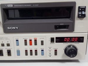 Thumbnail image of Sony VO-5850P Video Cassette Recorder AV Equipment