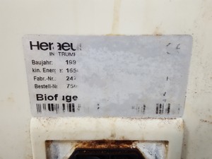 Thumbnail image of Heraeus Biofuge Pico Benchtop Microcentrifuge Centrifuge 13000rpm Lab