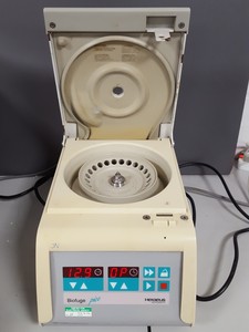 Thumbnail image of Heraeus Biofuge Pico Benchtop Microcentrifuge Centrifuge 13000rpm Lab