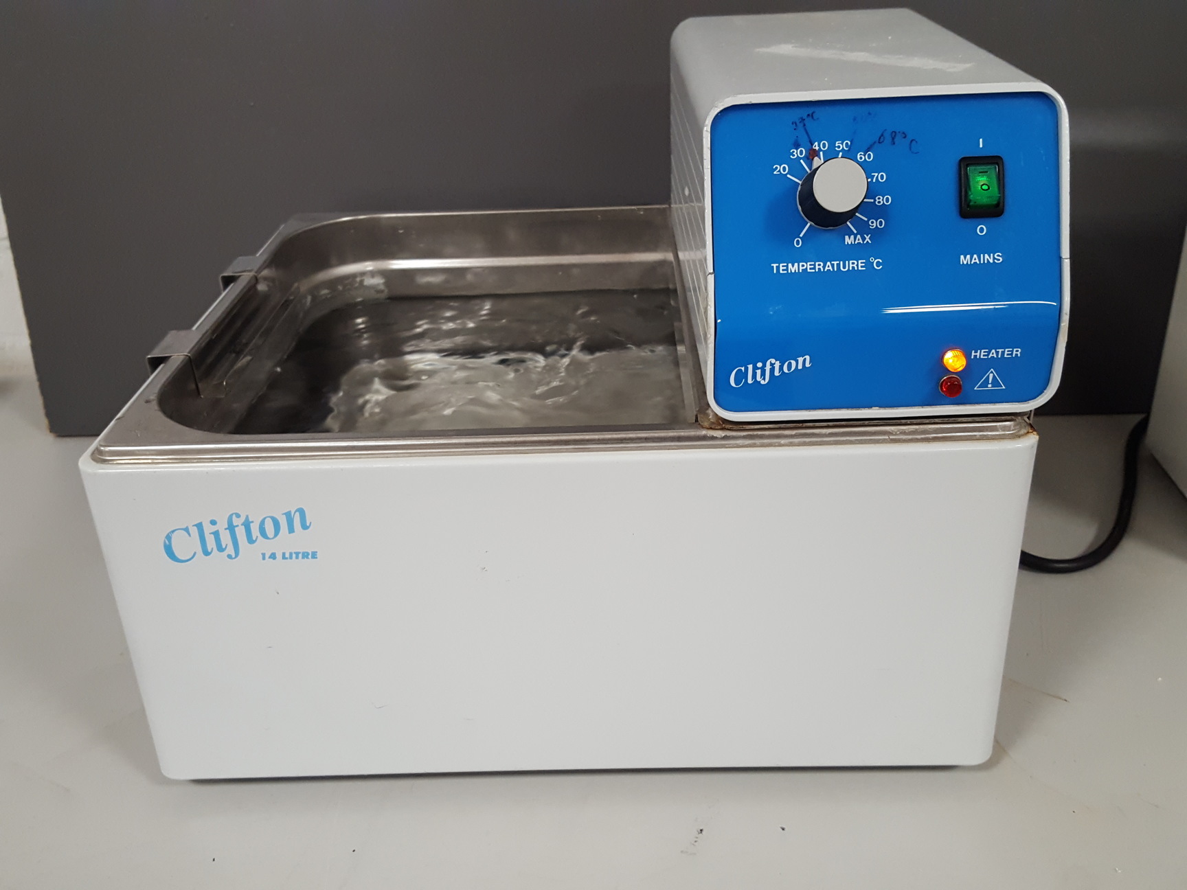 Image of Nickel Electro Clifton NE4-14T Thermostatic Water Bath & Thermostirrer Lab