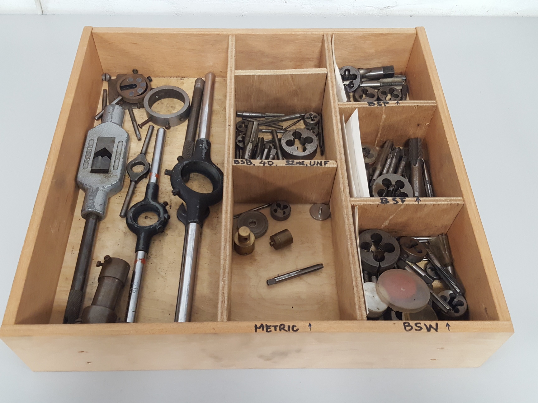 Image of Job Lot of Taps & Dies Engineering Workshop