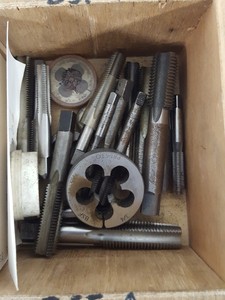 Thumbnail image of Job Lot of Taps & Dies Engineering Workshop