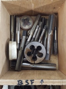 Thumbnail image of Job Lot of Taps & Dies Engineering Workshop