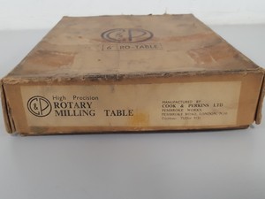 Thumbnail image of Cook & Perkins 6" RO-Table Rotary Milling Table Mill