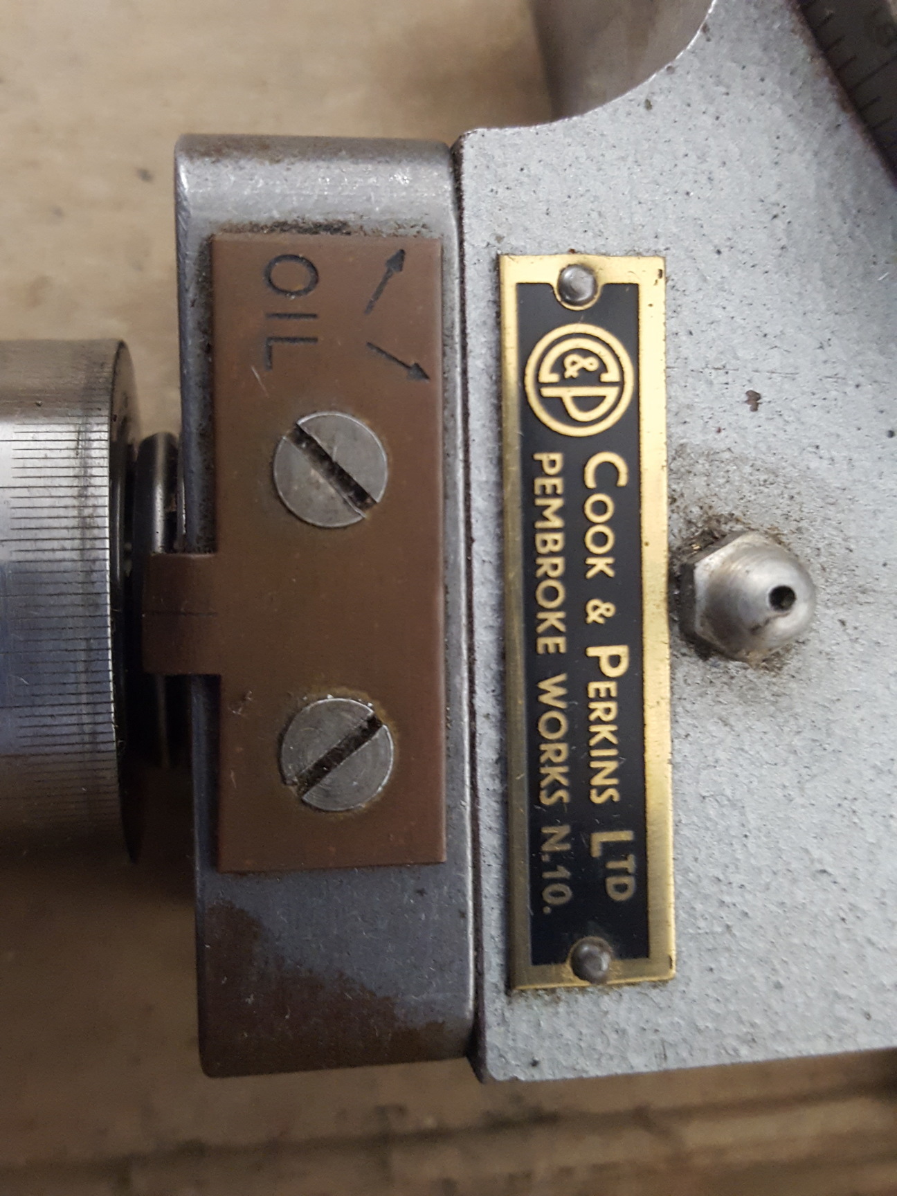 Image of Cook & Perkins 6" RO-Table Rotary Milling Table Mill