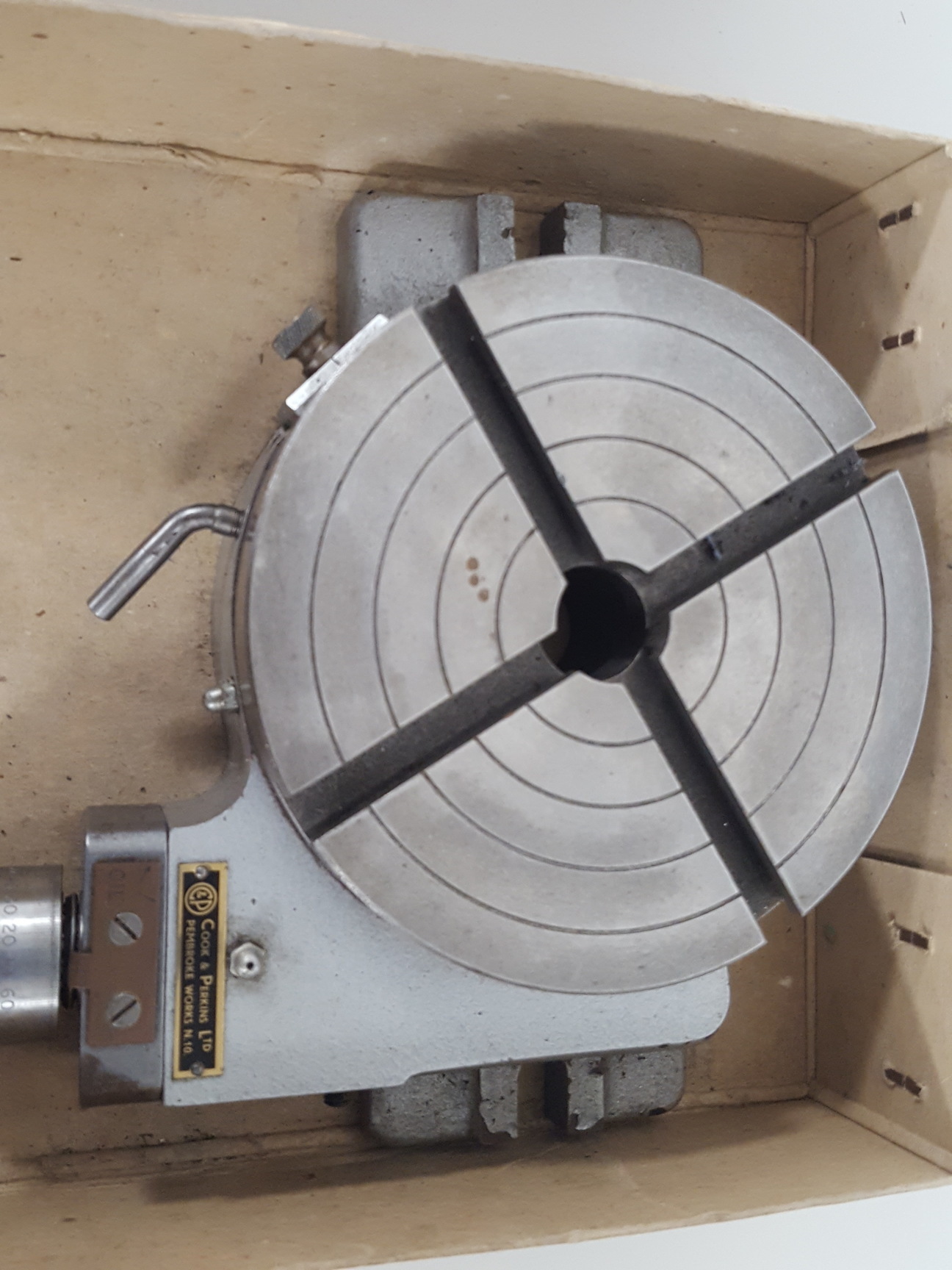 Image of Cook & Perkins 6" RO-Table Rotary Milling Table Mill