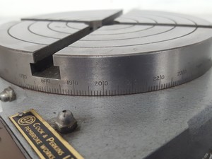Thumbnail image of Cook & Perkins 6" RO-Table Rotary Milling Table Mill