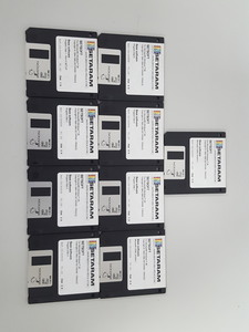Thumbnail image of 9x Setaram Instrumentation Regulation Setasoft Software Floppy DisksWin 95 Lab 