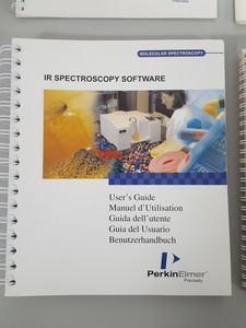 Thumbnail image of 8x Perkin Elmer Spectroscopy Manuals / Guides Spectrum 2000R NIR FT-Raman GX Lab