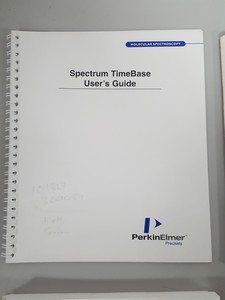Thumbnail image of 8x Perkin Elmer Spectroscopy Manuals / Guides Spectrum 2000R NIR FT-Raman GX Lab