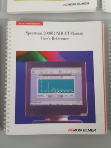 Thumbnail image of 8x Perkin Elmer Spectroscopy Manuals / Guides Spectrum 2000R NIR FT-Raman GX Lab