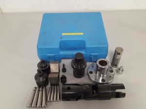 Thumbnail image of Instron Tensile Testing Loadcell to Grip Adapters & Jaws, Grips 10kn 100kN Lab