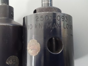 Thumbnail image of Instron Tensile Testing Loadcell to Grip Adapters & Jaws, Grips 10kn 100kN Lab