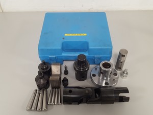 Thumbnail image of Instron Tensile Testing Loadcell to Grip Adapters & Jaws, Grips 10kn 100kN Lab