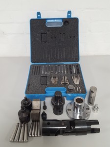Thumbnail image of Instron Tensile Testing Loadcell to Grip Adapters & Jaws, Grips 10kn 100kN Lab