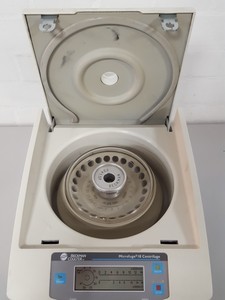 Thumbnail image of Beckman Coulter Microfuge 18 Benchtop Centrifuge + Rotor Lab