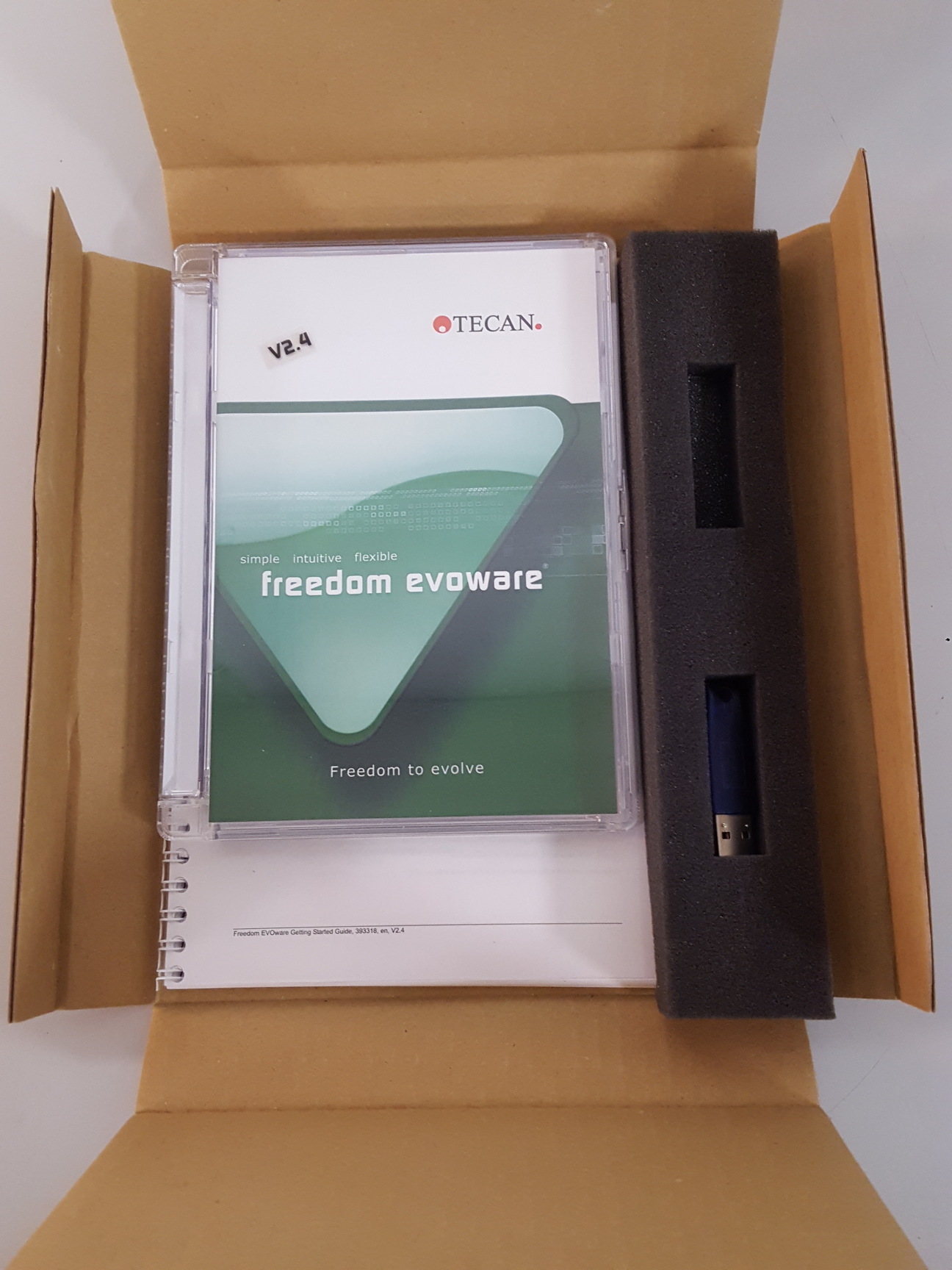 Image of Tecan Freedom Evo-2 150 Base + Software & Dongle Automated Liquid Handler Lab