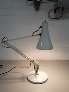 Thumbnail image of Anglepoise White Flexible-Arm Office Desk Lamp - Upcycle