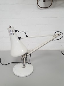 Thumbnail image of Anglepoise White Flexible-Arm Office Desk Lamp - Upcycle