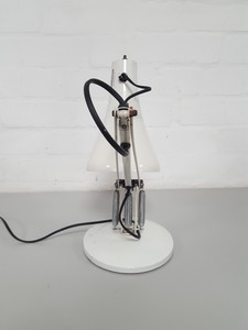 Thumbnail image of Anglepoise White Flexible-Arm Office Desk Lamp - Upcycle