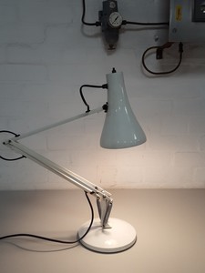 Thumbnail image of Anglepoise White Flexible-Arm Office Desk Lamp  - Upcycle