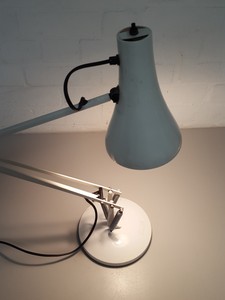 Thumbnail image of Anglepoise White Flexible-Arm Office Desk Lamp  - Upcycle