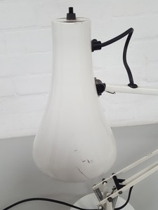Thumbnail image of Anglepoise White Flexible-Arm Office Desk Lamp  - Upcycle