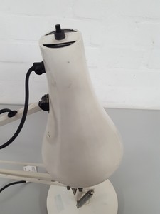 Thumbnail image of Anglepoise Cream/White Flexible-Arm Office Desk Lamp - Upcycle