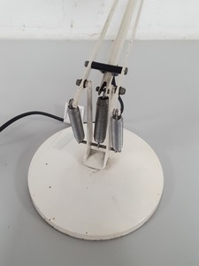 Thumbnail image of Anglepoise Cream/White Flexible-Arm Office Desk Lamp - Upcycle